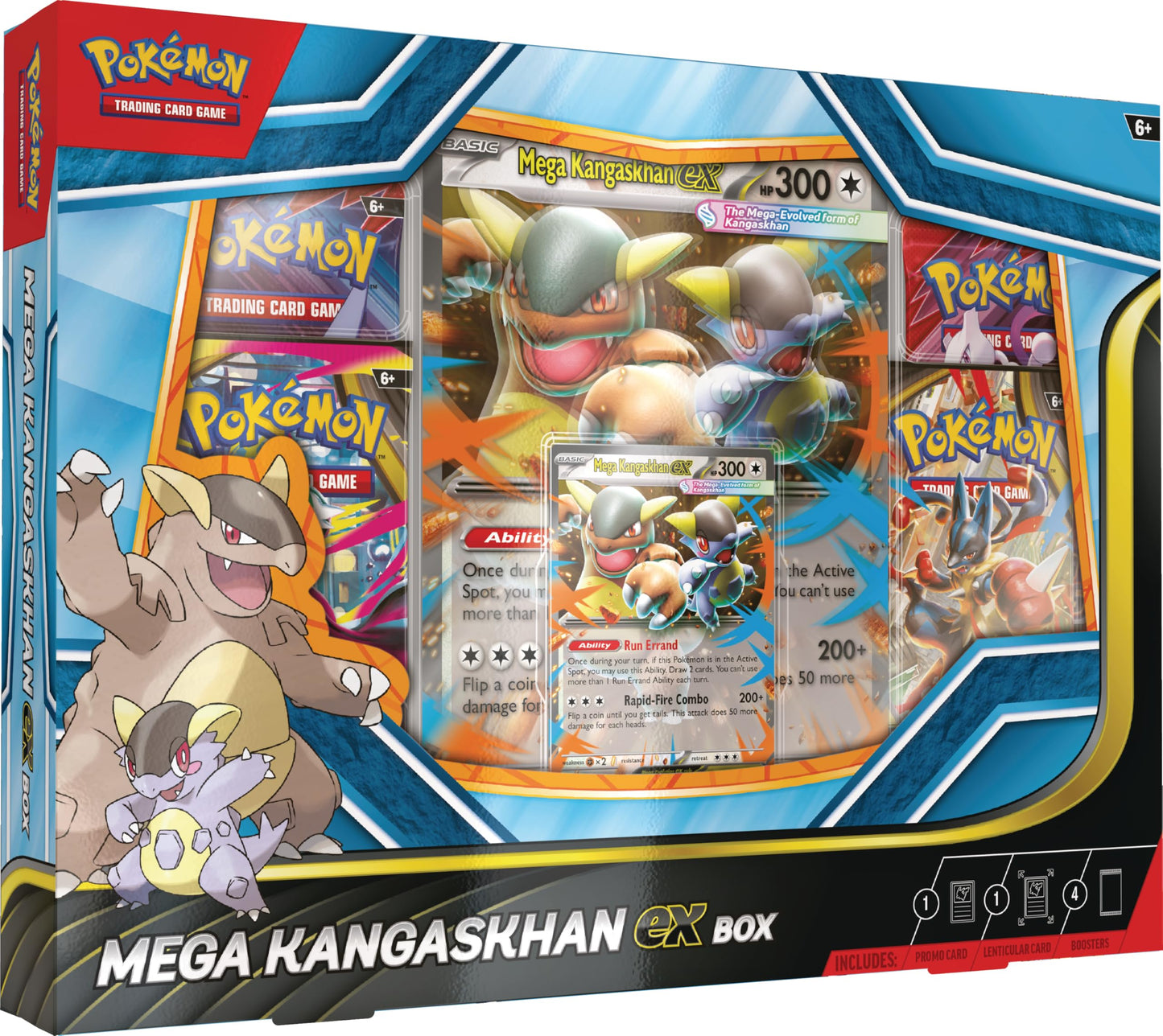 Pokemon Mega Kangaskhan EX Box