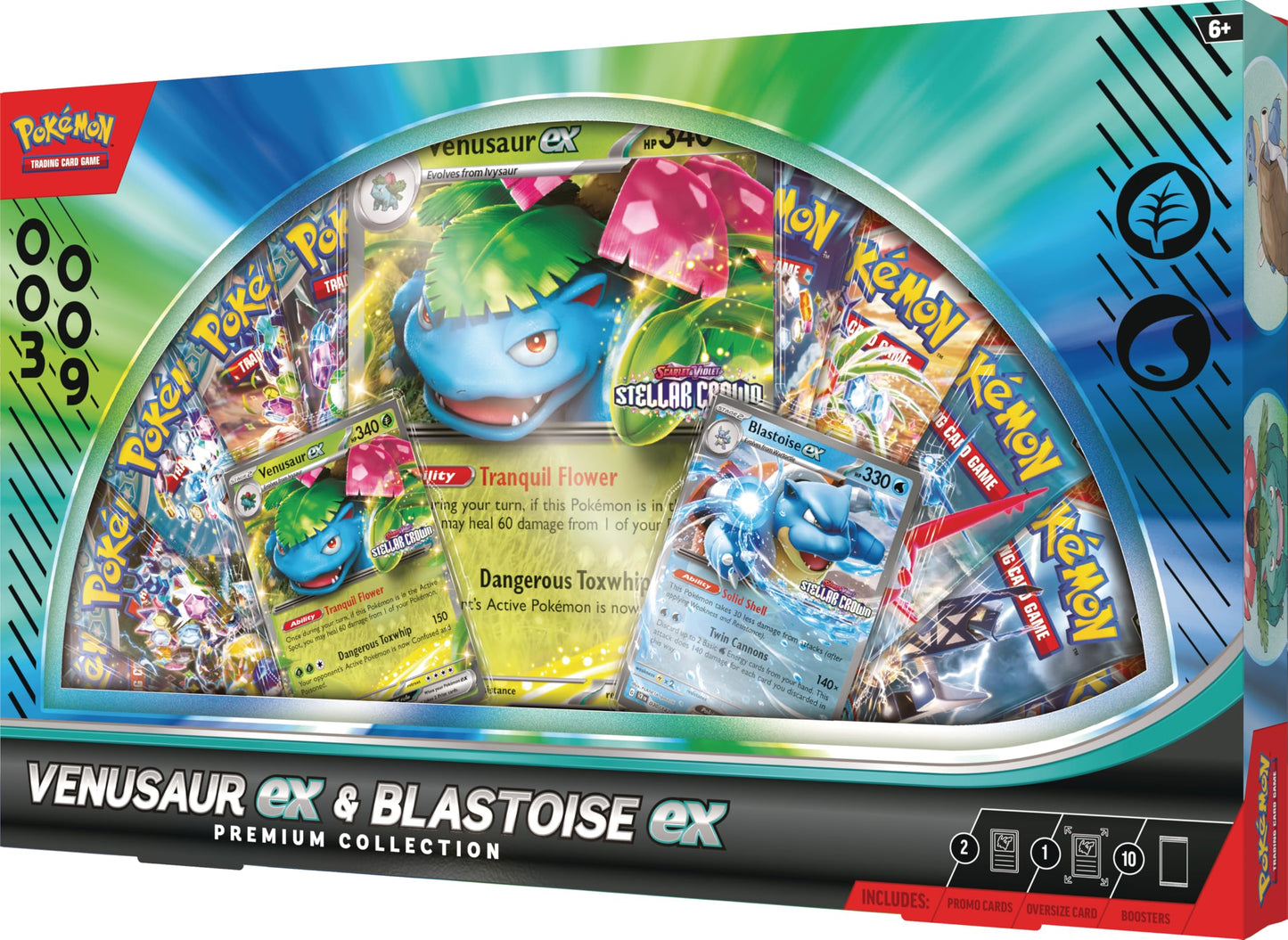 Venusaur & Blastoise Premium Collection Box