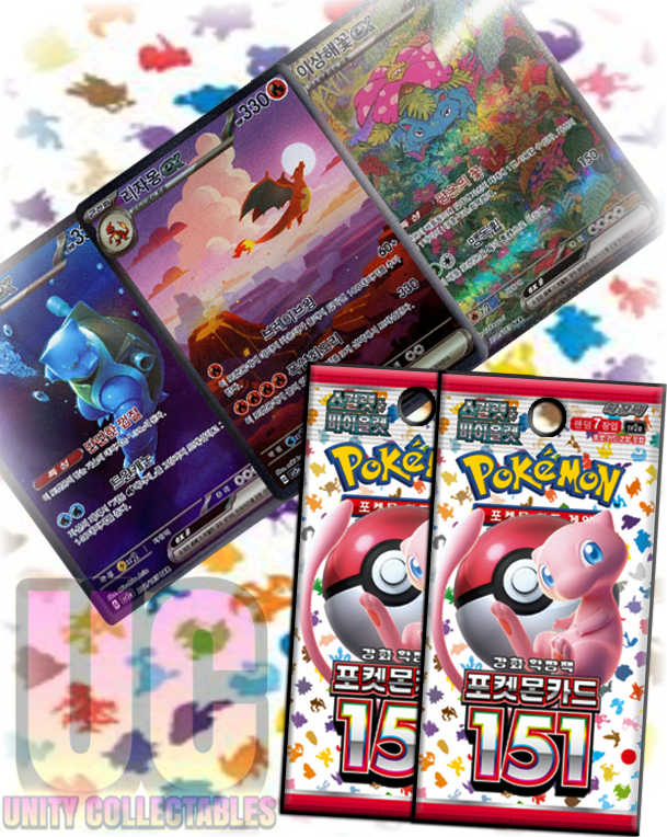 x2 KR 151 Booster Pack - Pokemon 151 SV2A Korean