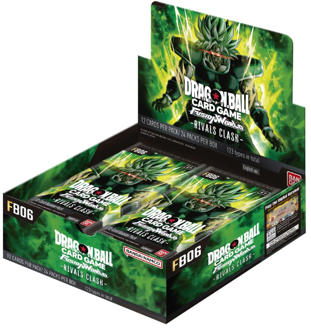 DBS TCG Dragon Ball Super Fusion World FB06 Rivals Clash English Booster Box