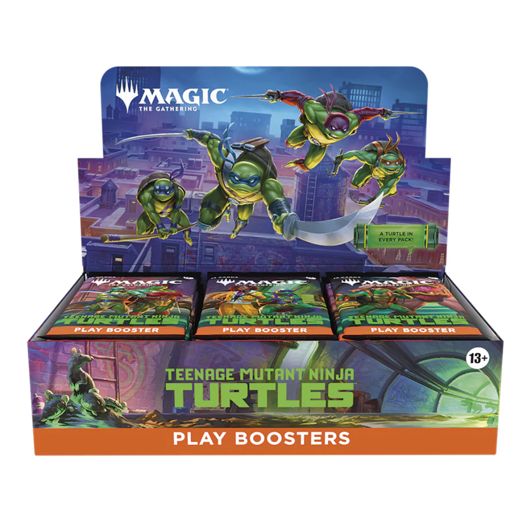 MTG TMNT Play Booster Box - Magic The Gathering Teenage Mutant Ninja Turtles Play Booster Box English