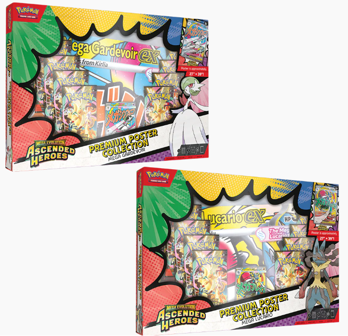 Pokemon Ascended Heroes Premium Poster Collection
