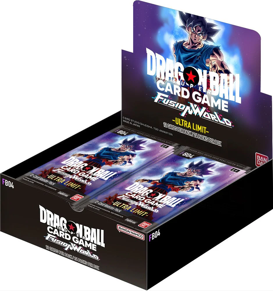 DBS TCG Dragon Ball Super Fusion World FB04 Ultra Limit English Booster Box