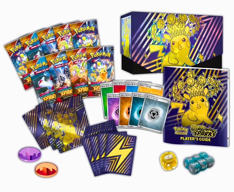 Pokemon Scarlet & Violet Surging Sparks Elite Trainer Box