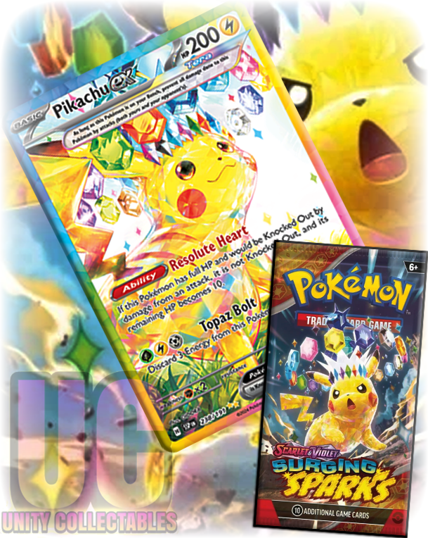 x1 Surging Sparks Booster Pack - Pokemon Scarlet & Violet Surging Sparks English