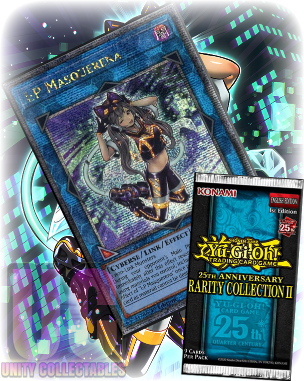 x1 YGO Rarity 2 Booster Pack - Yu-Gi-Oh! Rarity Collection 2 Booster Pack