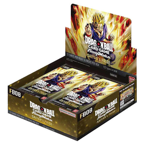 DBS TCG Dragon Ball Super Fusion World FB08 Saiyan's Pride English Booster Box