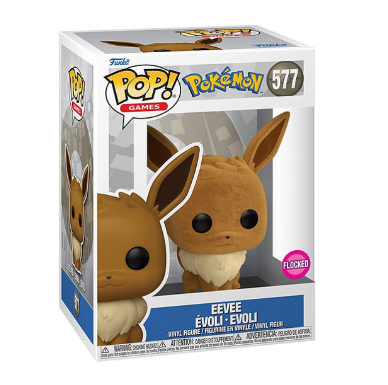 Eevee #577 Funko Pop - Flocked