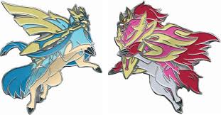 Zacian & Zamazenta Figures And Pins