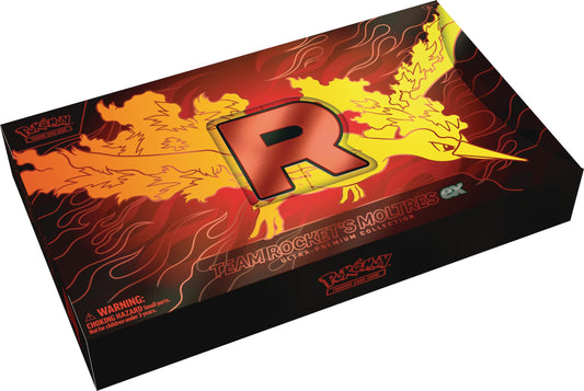 Pokemon Team Rocket's Moltres EX Ultra Premium Collection