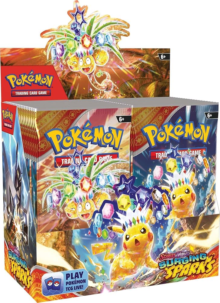 Pokemon Scarlet & Violet Surging Sparks English Booster Box