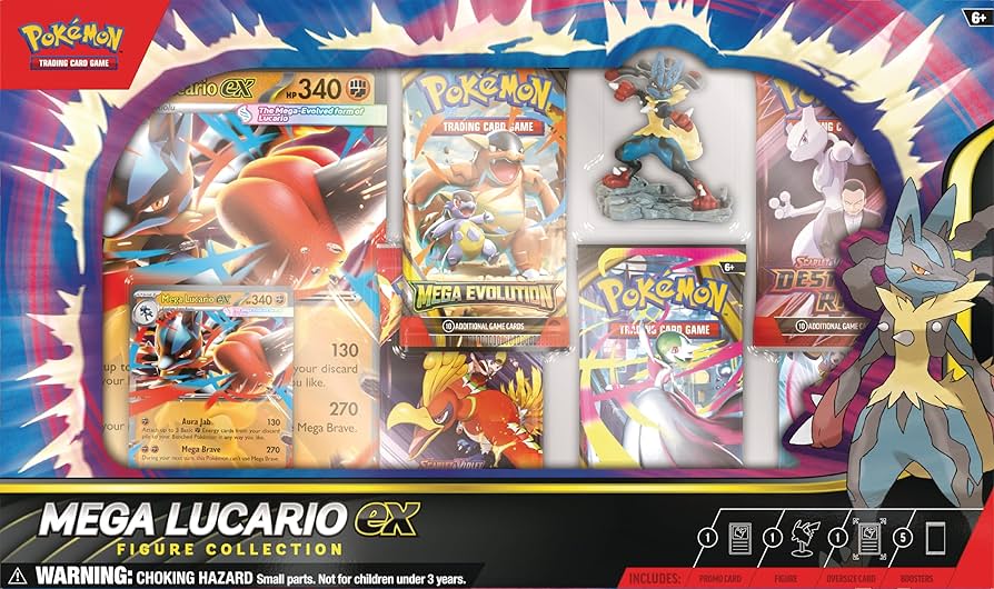 Mega Lucario EX Figure Collection
