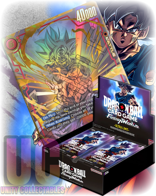 DBS TCG Dragon Ball Super Fusion World FB04 Ultra Limit English Booste UnityCollectables DBS TCG Dragon Ball Super Fusion World FB04 Ultra Limit English Booste UnityCollectables