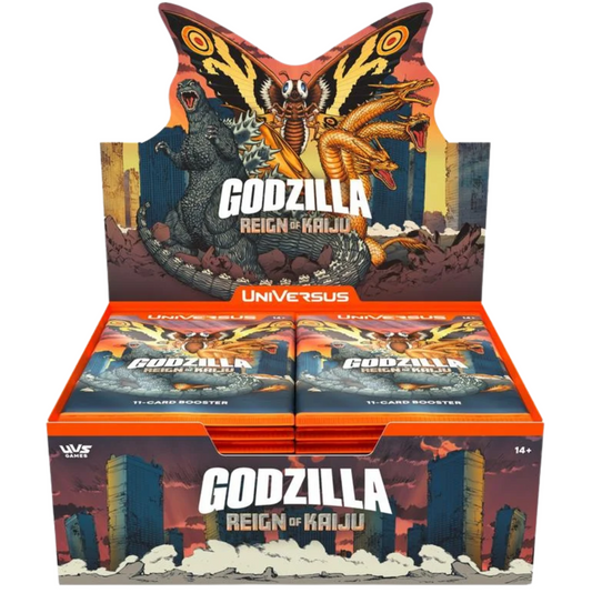 UniVersus Godzila Reign Of Kaiju Booster Box