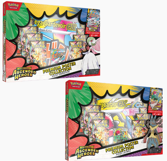 Pokemon Ascended Heroes Premium Poster Collection