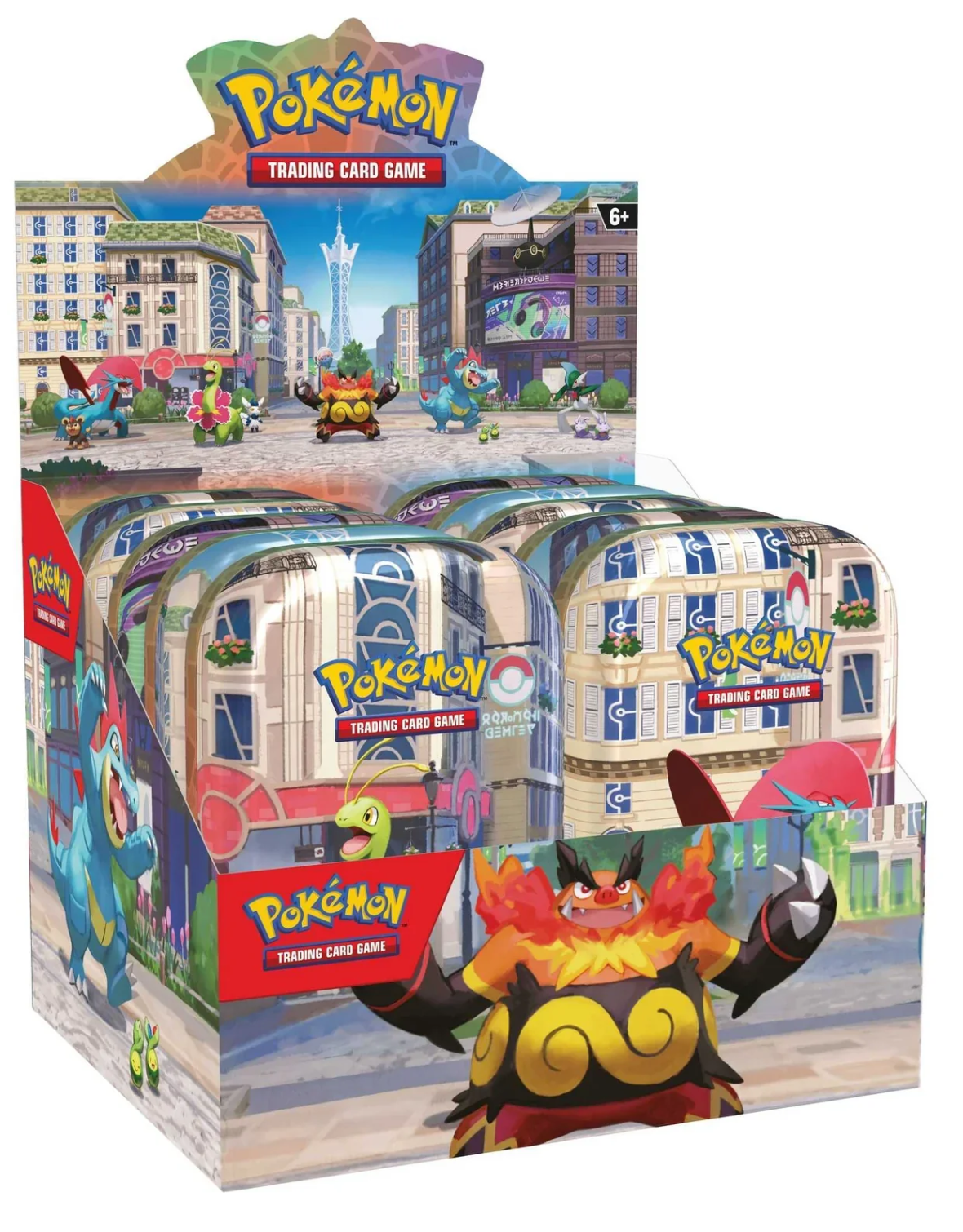 Pokemon Lumiose City Mini Tin Display