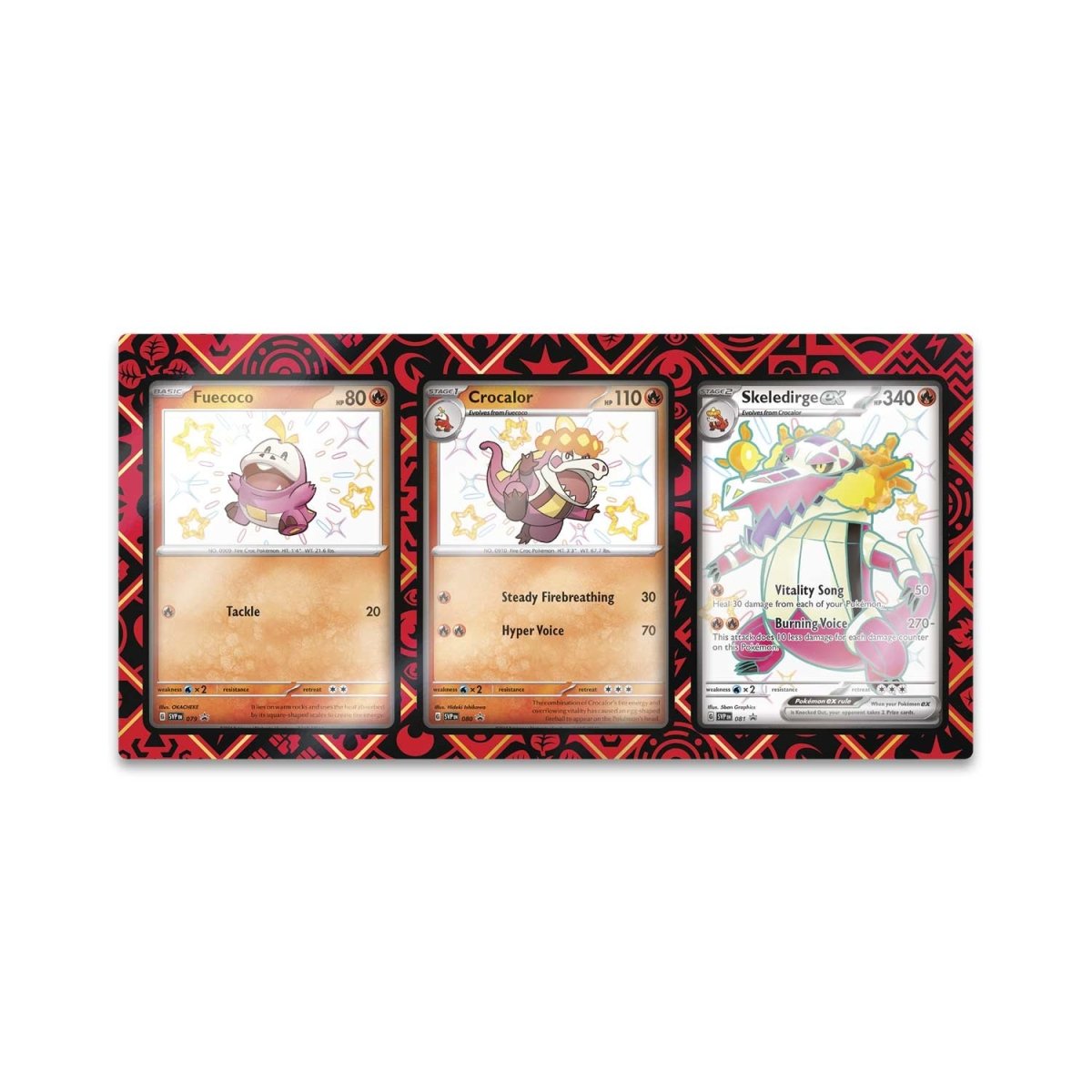 Pokemon Paldean Fates Skeledirge EX Premium Collection