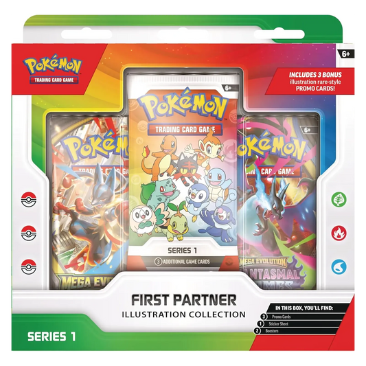 Pokemon First Partner Illustration Collection